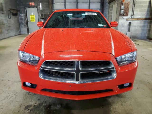 2C3CDXJG7EH117457 - 2014 DODGE CHARGER SXT RED photo 5