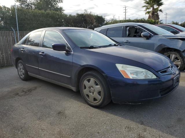 1HGCM56485A127476 - 2005 HONDA ACCORD LX BLUE photo 4