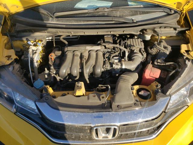 3HGGK5H43JM726934 - 2018 HONDA FIT LX YELLOW photo 11