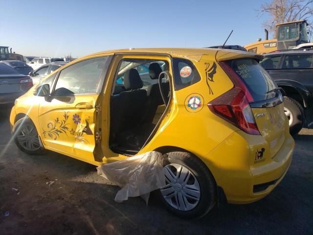 3HGGK5H43JM726934 - 2018 HONDA FIT LX YELLOW photo 2