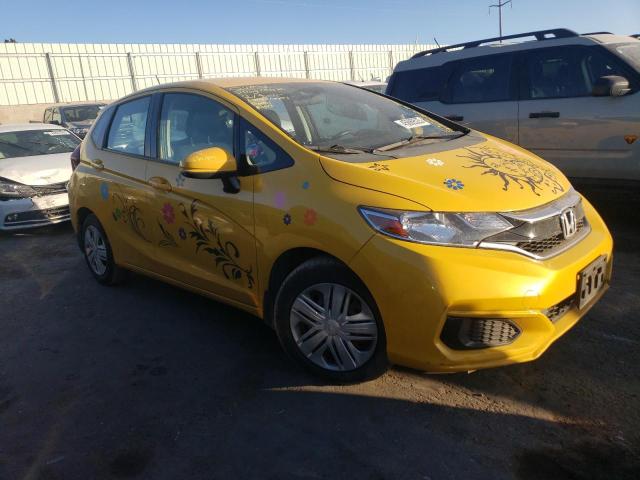 3HGGK5H43JM726934 - 2018 HONDA FIT LX YELLOW photo 4