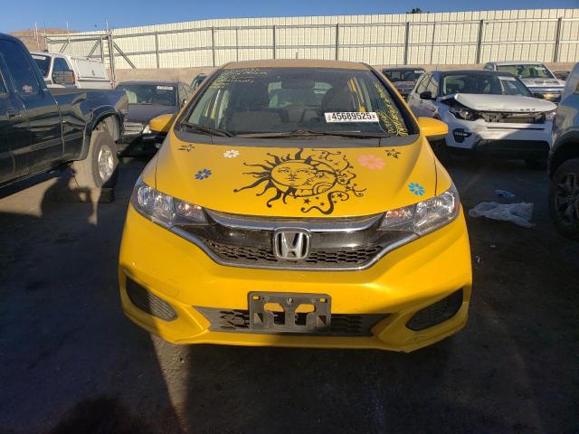 3HGGK5H43JM726934 - 2018 HONDA FIT LX YELLOW photo 5
