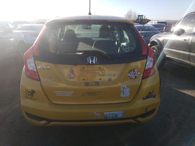 3HGGK5H43JM726934 - 2018 HONDA FIT LX YELLOW photo 6