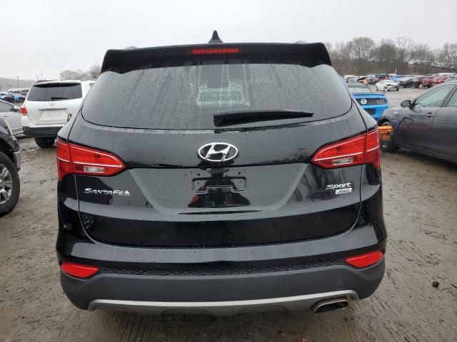 5XYZUDLB6FG275598 - 2015 HYUNDAI SANTA FE S BLACK photo 6