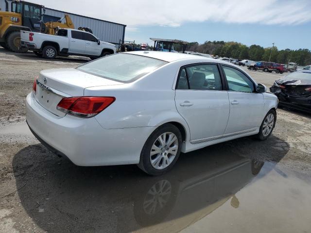 4T1BK3DB0BU437486 - 2011 TOYOTA AVALON BASE WHITE photo 3