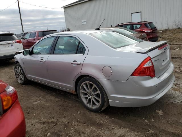 3FAHP0JA3AR177851 - 2010 FORD FUSION SEL SILVER photo 2