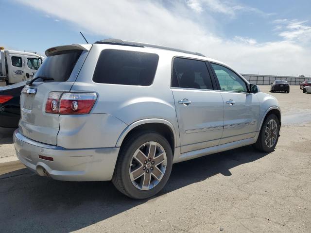 1GKKRTED8BJ402295 - 2011 GMC ACADIA DENALI SILVER photo 3