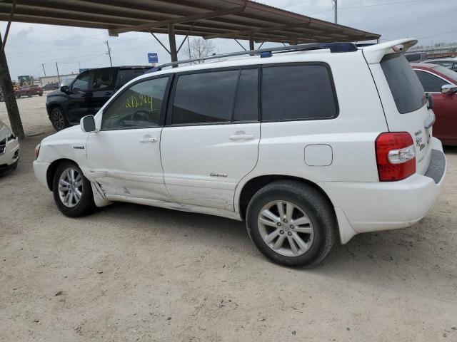 JTEEW21A470036254 - 2007 TOYOTA HIGHLANDER HYBRID WHITE photo 2