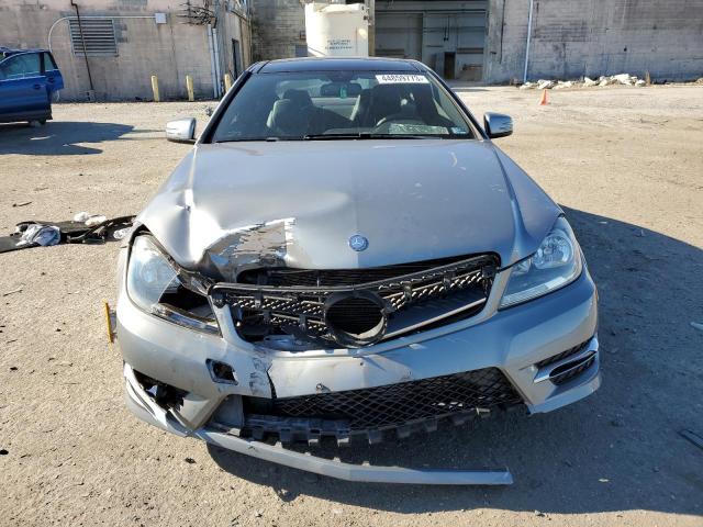 WDDGJ4HB6EG259444 - 2014 MERCEDES-BENZ C 250 GRAY photo 5