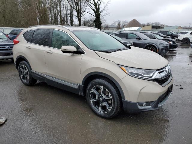 5J6RW2H90JL014804 - 2018 HONDA CR-V TOURING BEIGE photo 4