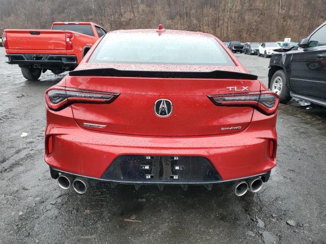 19UUB7F94PA000194 - 2023 ACURA TLX TYPE S RED photo 6