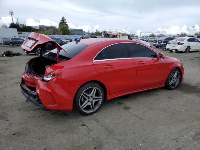 WDDSJ4EB9EN104977 - 2014 MERCEDES-BENZ CLA 250 RED photo 3