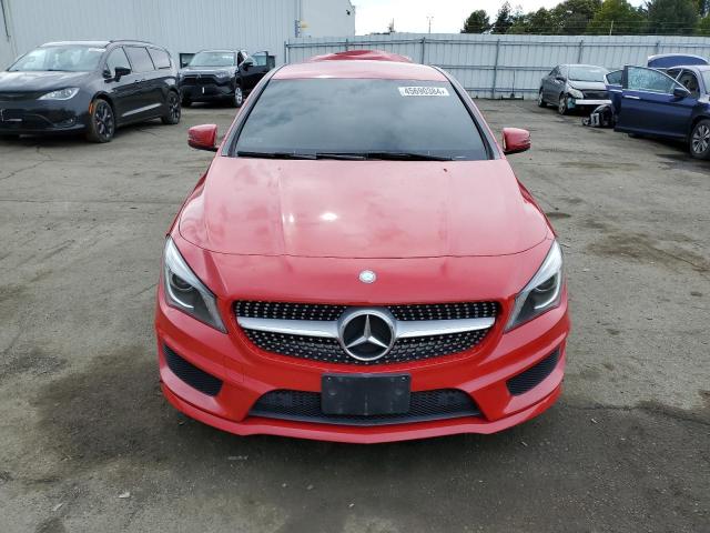 WDDSJ4EB9EN104977 - 2014 MERCEDES-BENZ CLA 250 RED photo 5