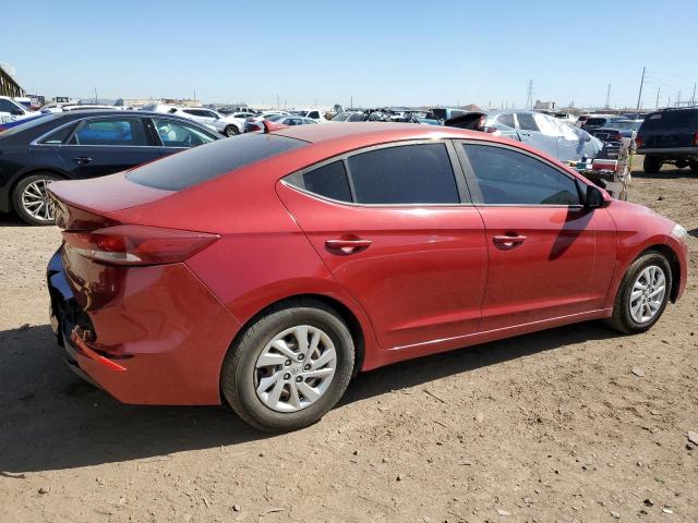 KMHD74LF7HU092728 - 2017 HYUNDAI ELANTRA SE RED photo 3