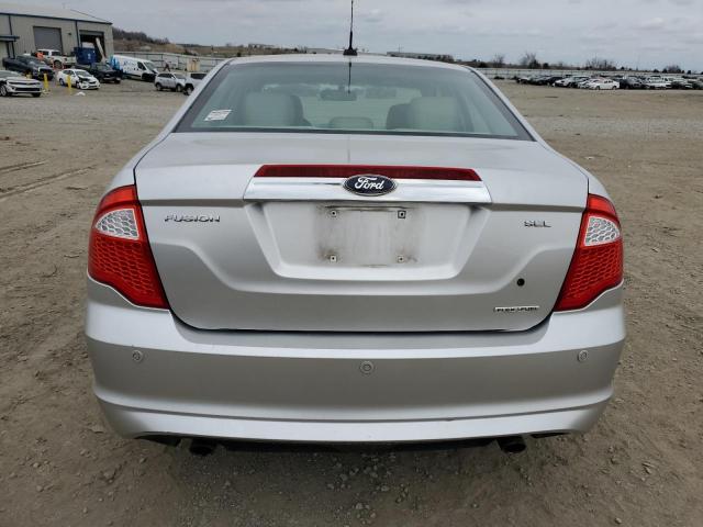 3FAHP0JG8CR149759 - 2012 FORD FUSION SEL SILVER photo 6