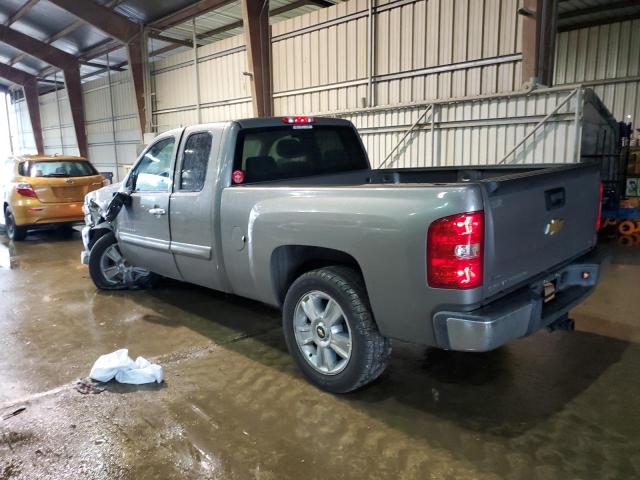 1GCRCSE02CZ270219 - 2012 CHEVROLET SILVERADO C1500 LT GRAY photo 2