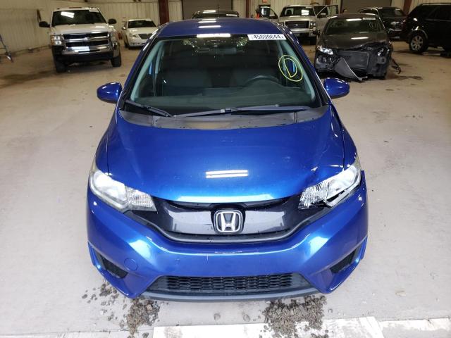 JHMGK5H53HS007707 - 2017 HONDA FIT LX BLUE photo 5