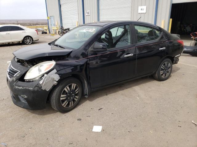 3N1CN7AP1DL870211 - 2013 NISSAN VERSA S BLACK photo 1