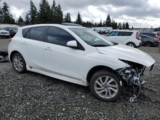 JM1BL1L70D1803700 - 2013 MAZDA 3 I WHITE photo 4