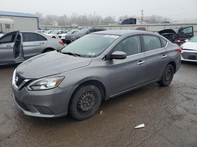 3N1AB7AP9GY290051 - 2016 NISSAN SENTRA S GRAY photo 1