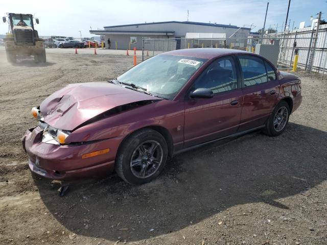 1G8ZK52742Z220467 - 2002 SATURN SL2 BURGUNDY photo 1