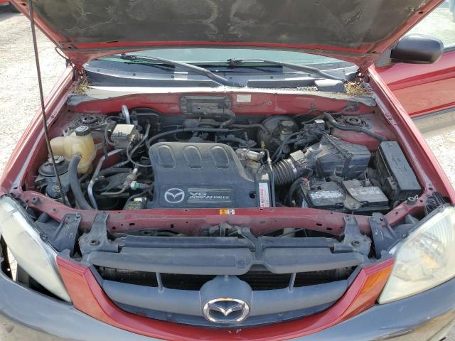 4F2CZ96194KM11284 - 2004 MAZDA TRIBUTE ES RED photo 12