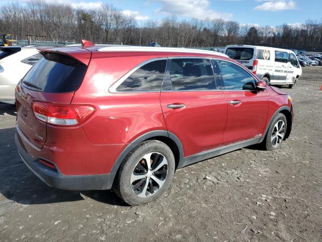 5XYPHDA51HG243797 - 2017 KIA SORENTO EX RED photo 3