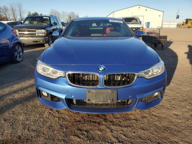 WBA3R5C59GK374626 - 2016 BMW 435 XI BLUE photo 5