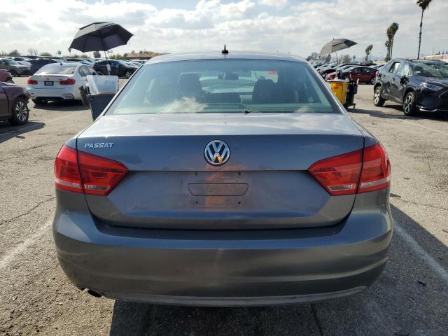 1VWAP7A37EC010237 - 2014 VOLKSWAGEN PASSAT S GRAY photo 6