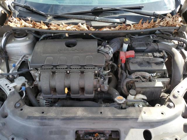 3N1AB7APXGY307486 - 2016 NISSAN SENTRA S SILVER photo 11