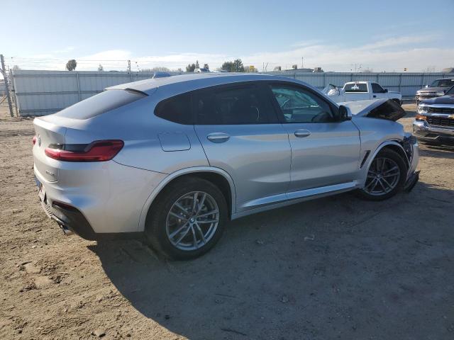 5UX2V1C02L9B93605 - 2020 BMW X4 XDRIVE30I SILVER photo 3