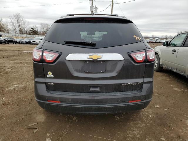 1GNKVGKD3FJ210363 - 2015 CHEVROLET TRAVERSE LT BLACK photo 6