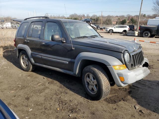 1J4GL48K26W132129 - 2006 JEEP LIBERTY SPORT BROWN photo 4