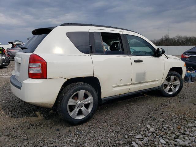 1J8FT47W88D717021 - 2008 JEEP COMPASS SPORT WHITE photo 3