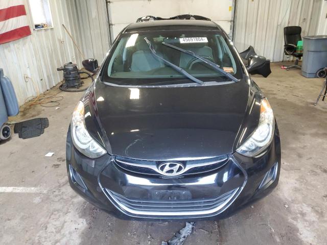 KMHDH4AEXDU784872 - 2013 HYUNDAI ELANTRA GLS BLACK photo 5