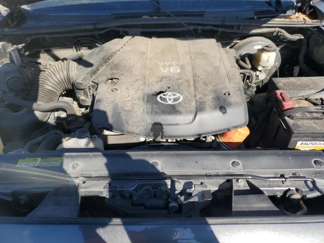5TFJU4GN7DX043040 - 2013 TOYOTA TACOMA DOUBLE CAB PRERUNNER GRAY photo 11