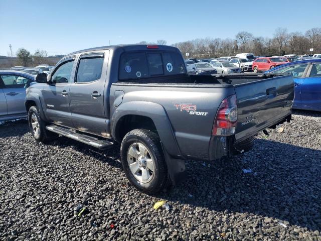 5TFJU4GN7DX043040 - 2013 TOYOTA TACOMA DOUBLE CAB PRERUNNER GRAY photo 2