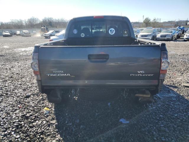 5TFJU4GN7DX043040 - 2013 TOYOTA TACOMA DOUBLE CAB PRERUNNER GRAY photo 6
