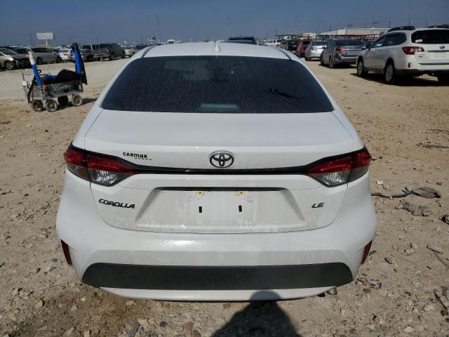 5YFEPMAEXNP384966 - 2022 TOYOTA COROLLA LE WHITE photo 6