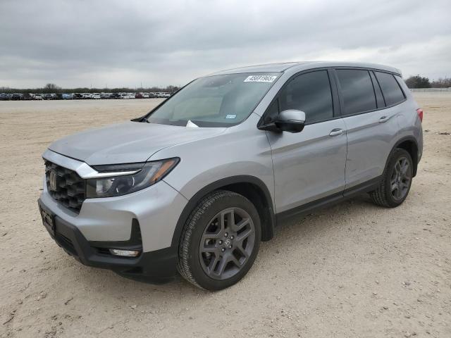 5FNYF7H56NB004203 - 2022 HONDA PASSPORT EXL SILVER photo 1