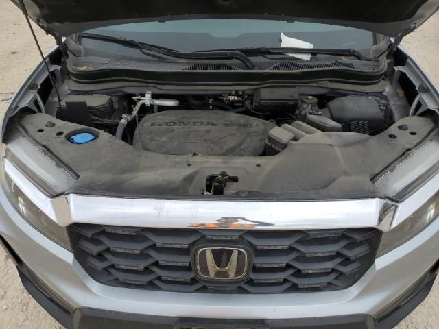 5FNYF7H56NB004203 - 2022 HONDA PASSPORT EXL SILVER photo 12