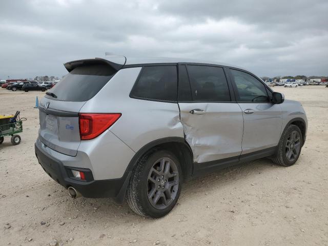 5FNYF7H56NB004203 - 2022 HONDA PASSPORT EXL SILVER photo 3