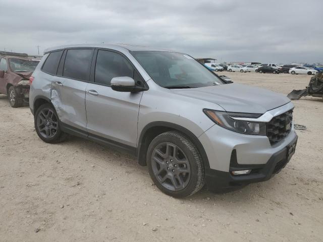 5FNYF7H56NB004203 - 2022 HONDA PASSPORT EXL SILVER photo 4