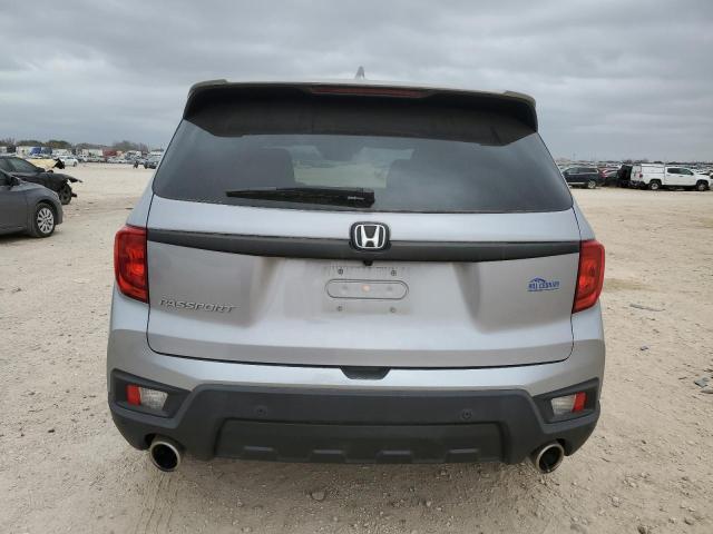5FNYF7H56NB004203 - 2022 HONDA PASSPORT EXL SILVER photo 6