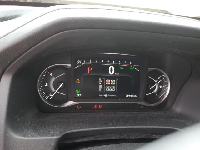 5FNYF7H56NB004203 - 2022 HONDA PASSPORT EXL SILVER photo 9