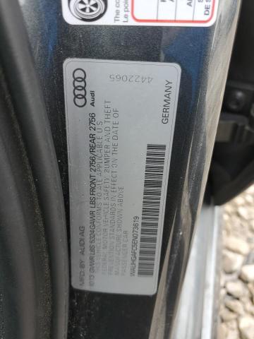 WAUHGAFC5EN073619 - 2014 AUDI A6 PRESTIGE ნაცრისფერი ფოტო 12