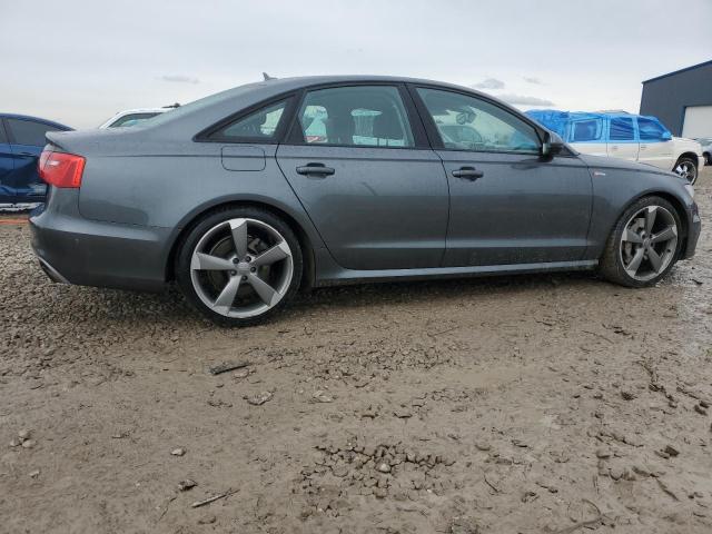 WAUHGAFC5EN073619 - 2014 AUDI A6 PRESTIGE GRAY photo 3