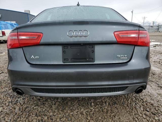 WAUHGAFC5EN073619 - 2014 AUDI A6 PRESTIGE ნაცრისფერი ფოტო 6