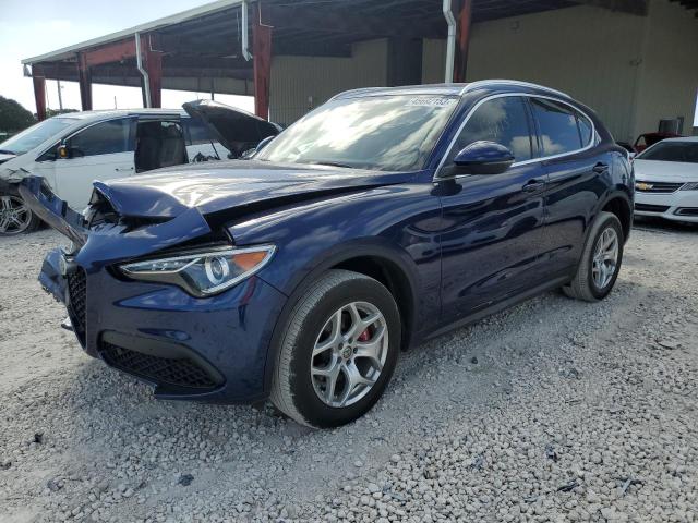 ZASPAJAN1K7C55317 - 2019 ALFA ROMEO STELVIO BLUE photo 1