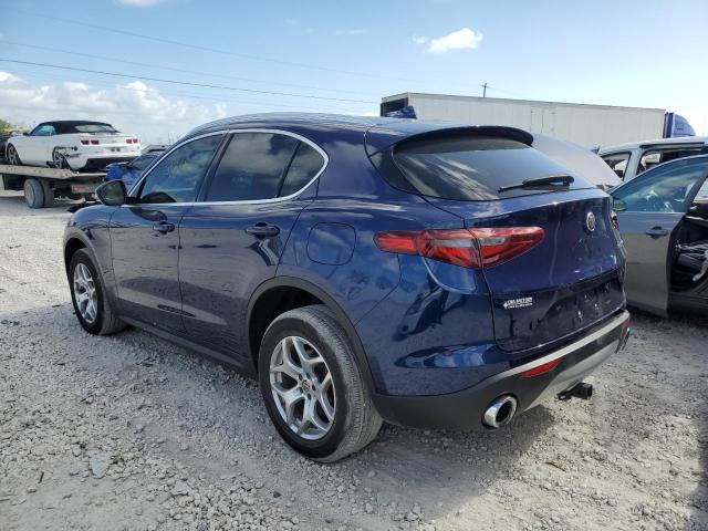 ZASPAJAN1K7C55317 - 2019 ALFA ROMEO STELVIO BLUE photo 2